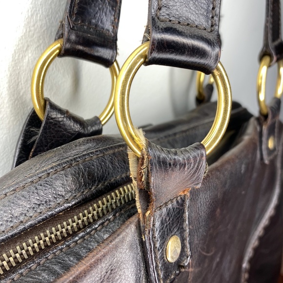 YSL Large Muse Bag - Chocolate Brown - Picture 9 of 12